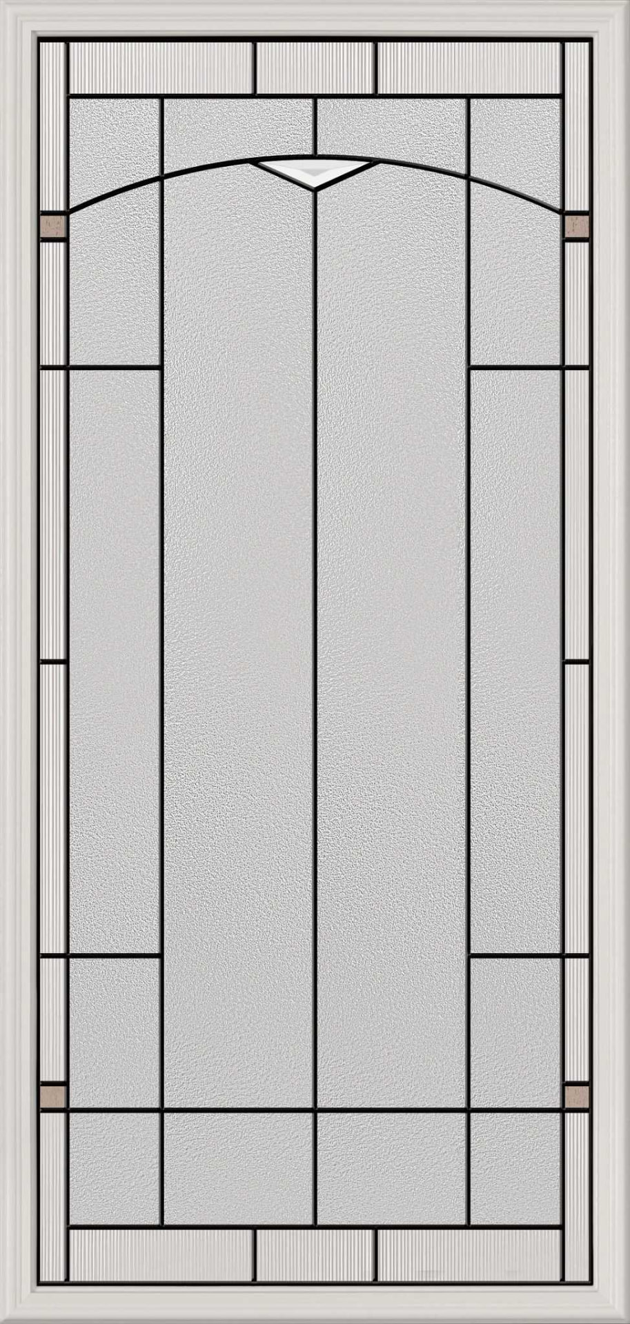 Topaz Patina Door Glass β Decorative door glass insert